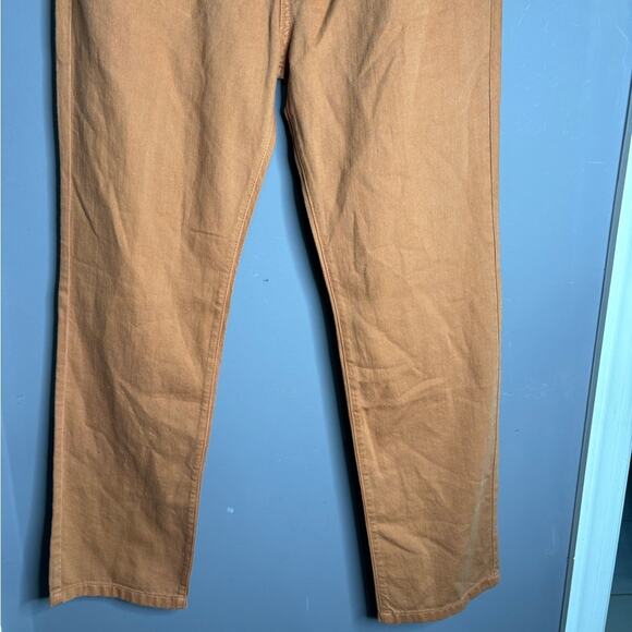 SR vs Sandrine Rose Brown Mid Rise Button Fly Trousers Size 25 - Picture 5 of 7